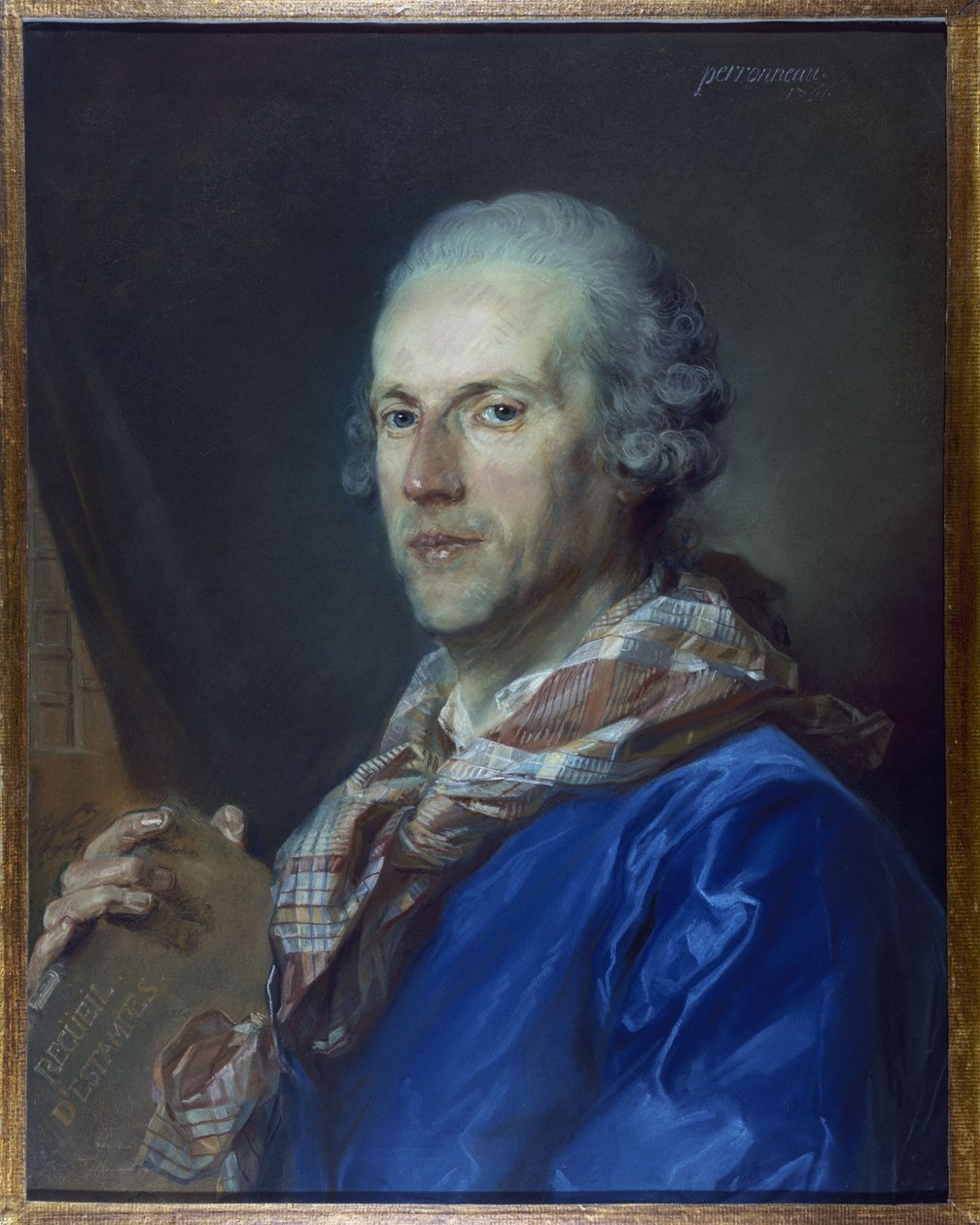 Retrato de Charles Lenormant du Coudray de Jean-Baptiste Perronneau