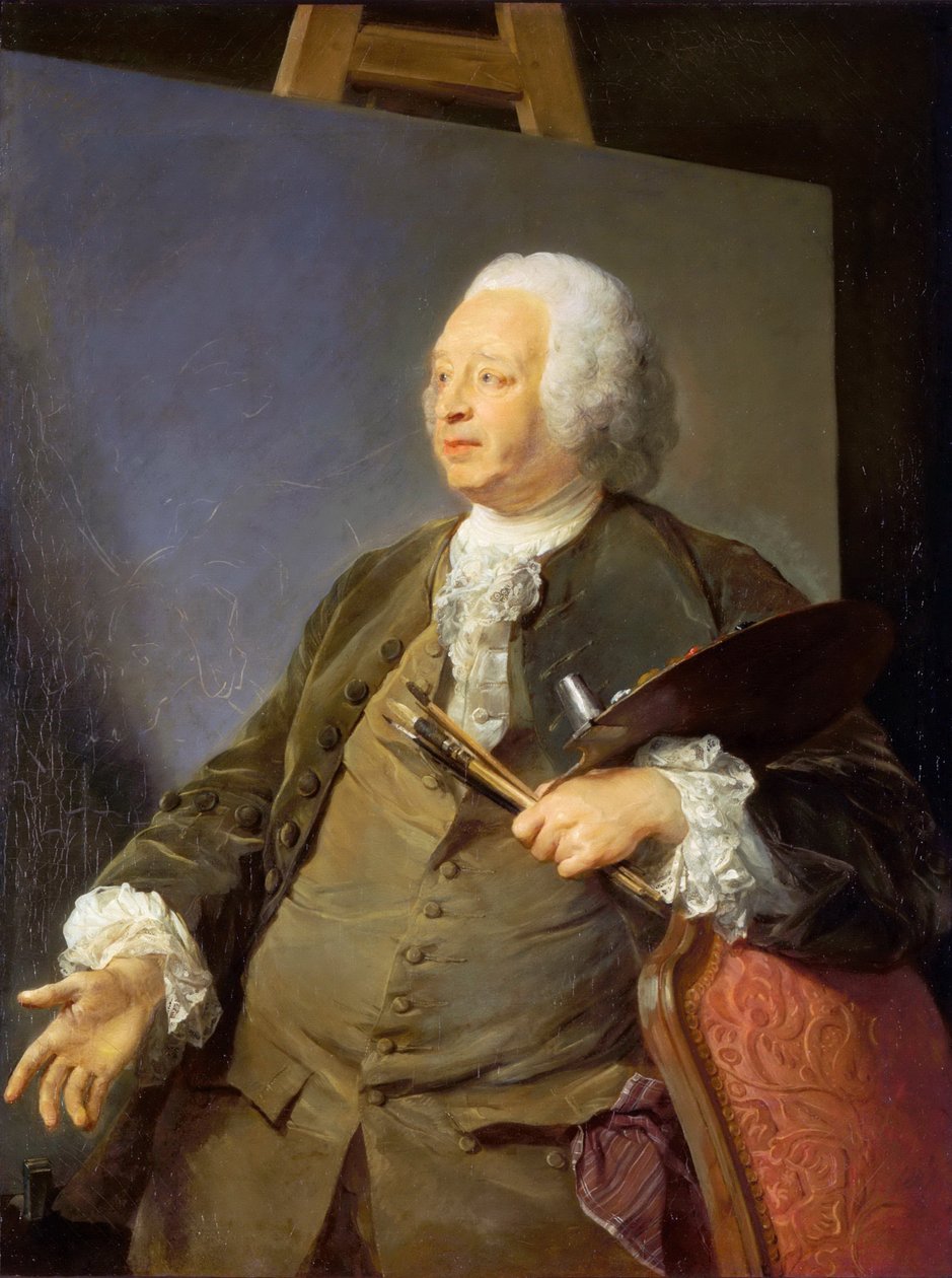 Retrato de Jean-Baptiste Oudry de Jean Baptiste Perronneau