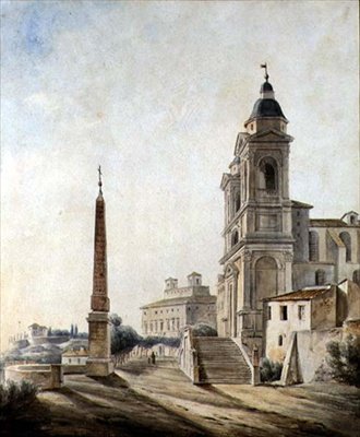 A Academia Francesa em Roma de Jean Baptiste Philippe Cannissie
