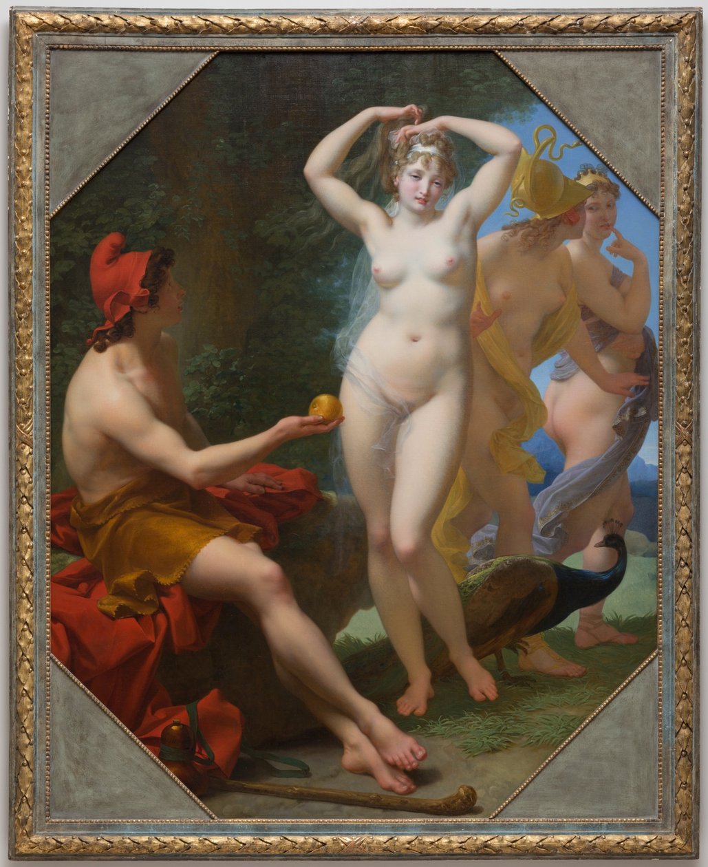 O Julgamento de Paris de Jean-Baptiste Regnault