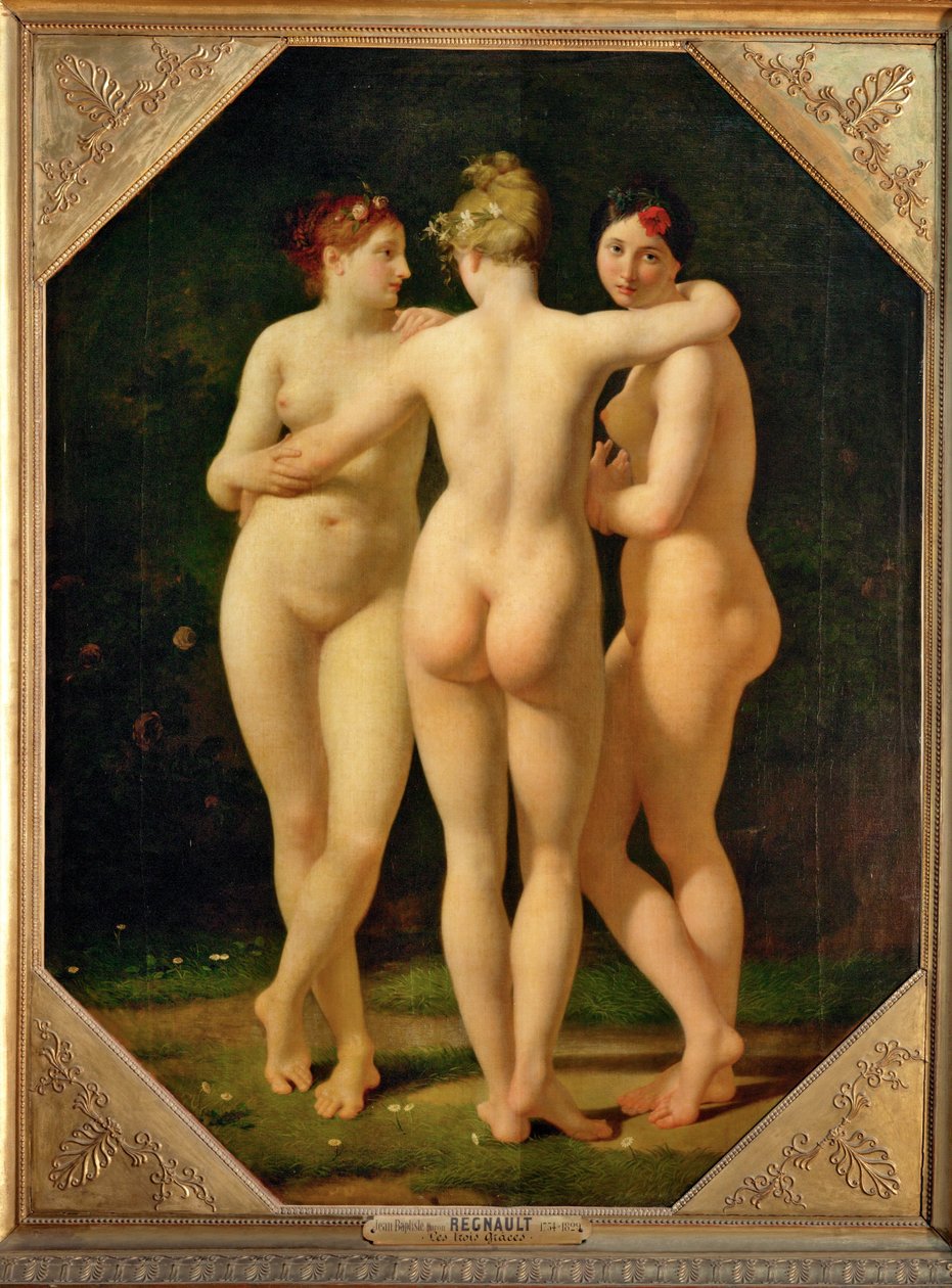 As três graças ... de Jean-Baptiste Regnault