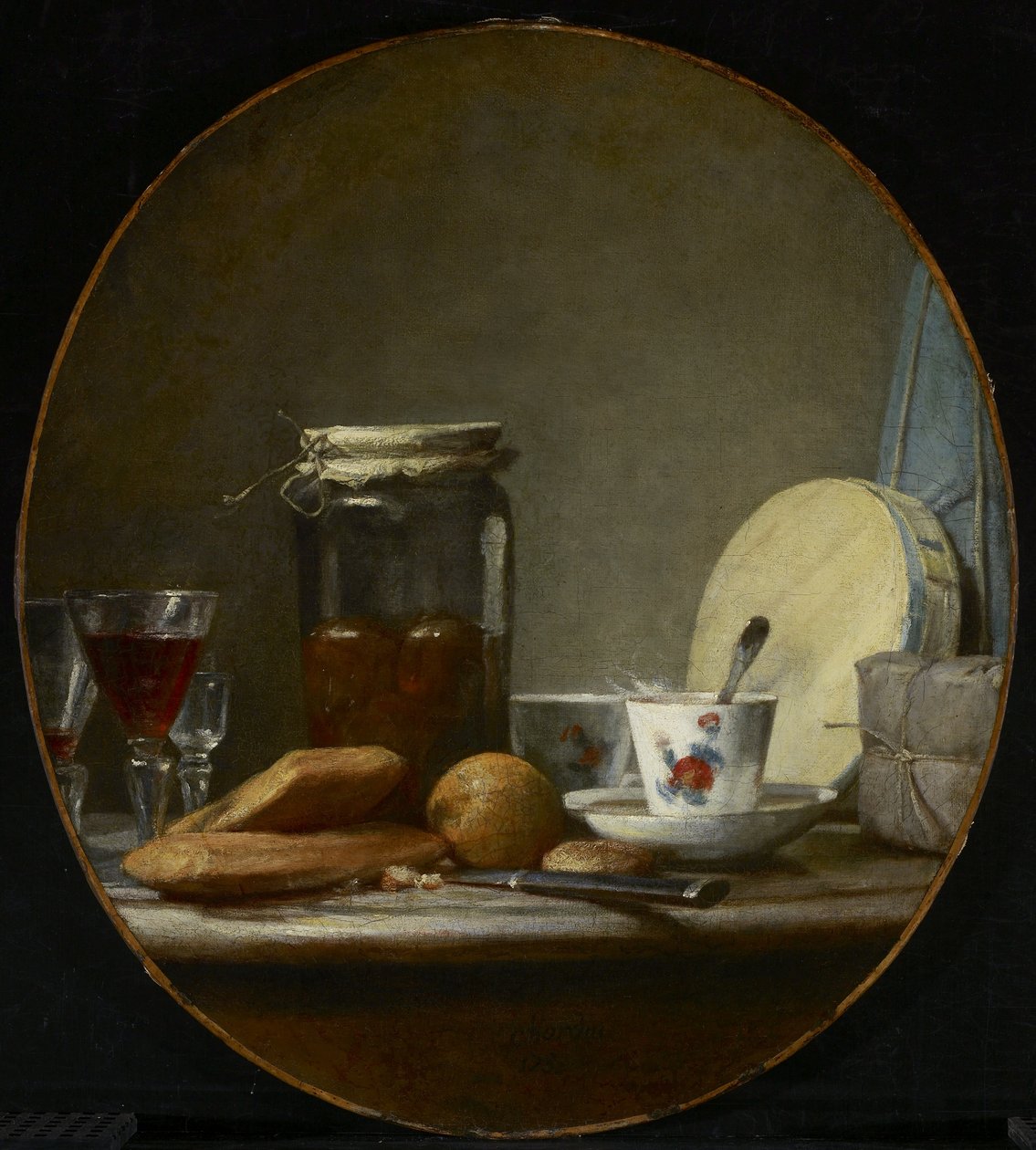 Pote de damasco de Jean Baptiste Simeon Chardin