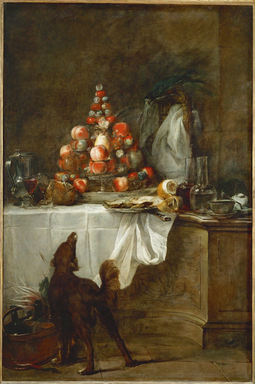 O buffet ... de Jean Baptiste Simeon Chardin