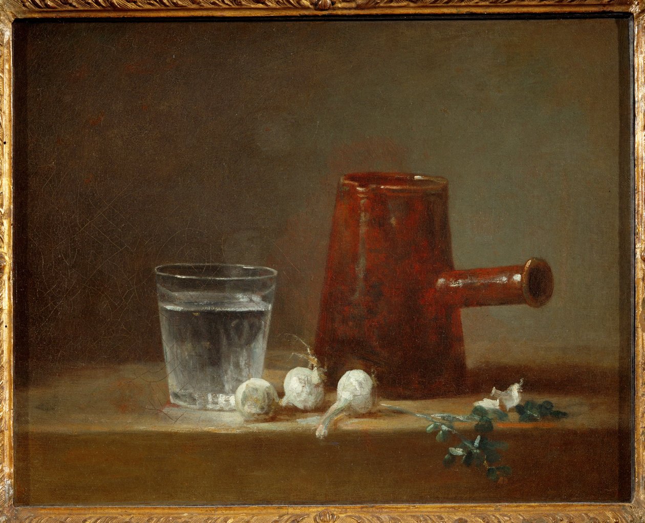 Pote (pintura sobre tela) de Jean-Baptiste Simeon Chardin