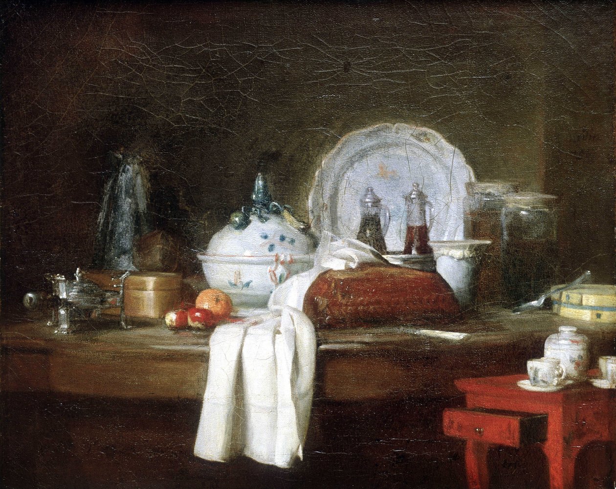 Natureza morta de Jean Baptiste Simeon Chardin