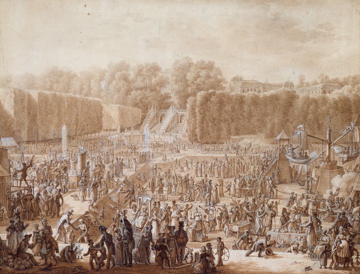 Festa de St. Cloud de Jean Charles Develly