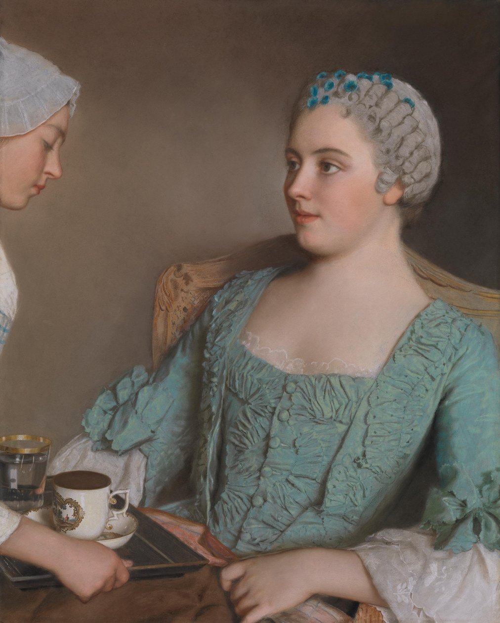 O pequeno-almoço de Jean-Étienne Liotard