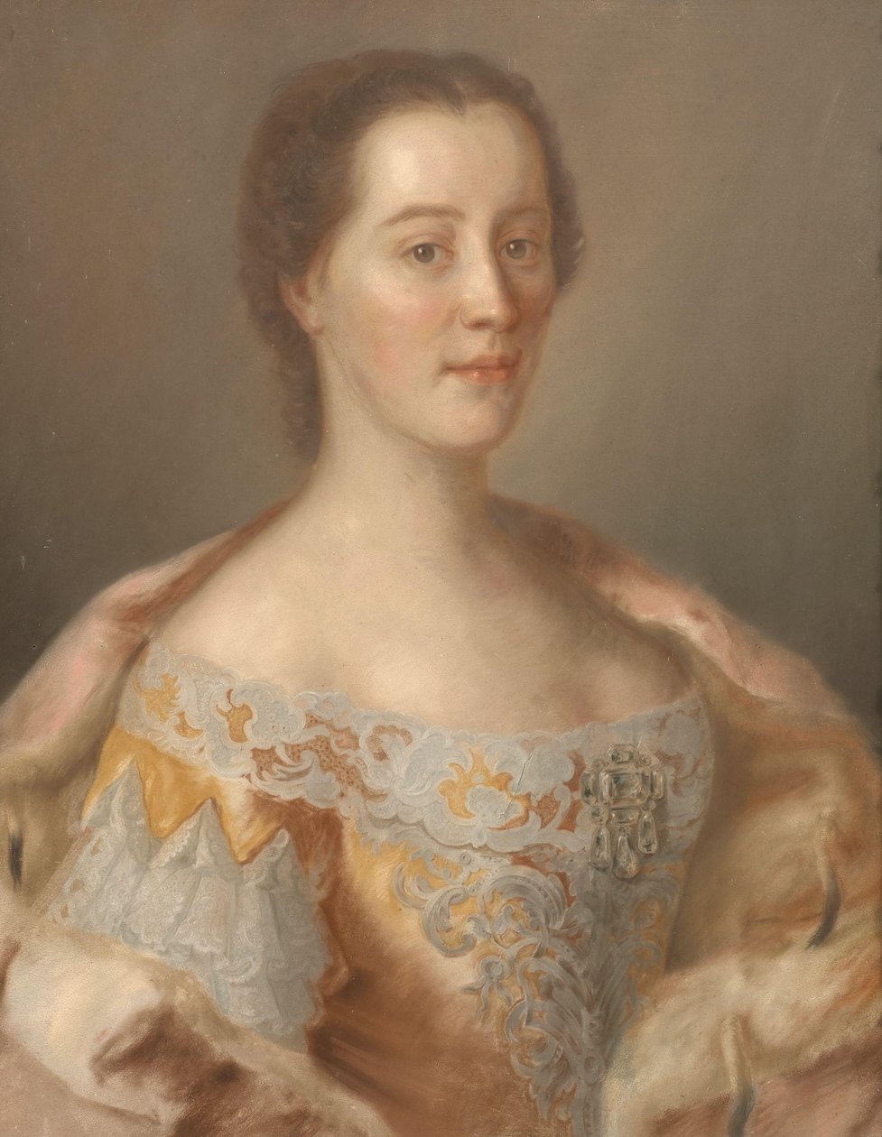Retrato da arquiduquesa Maria Anna da Áustria de Jean-Etienne Liotard