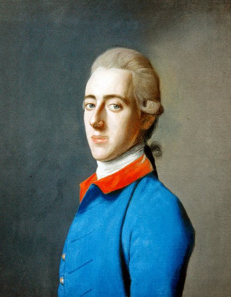 Retrato de Edward Morant (pastel sobre papel) de Jean Étienne Liotard