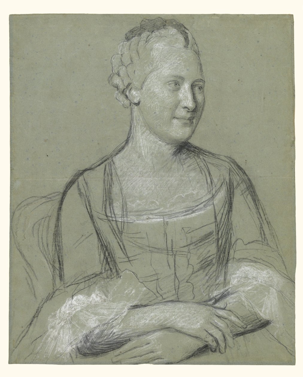 Retrato de uma mulher de Jean-Étienne Liotard