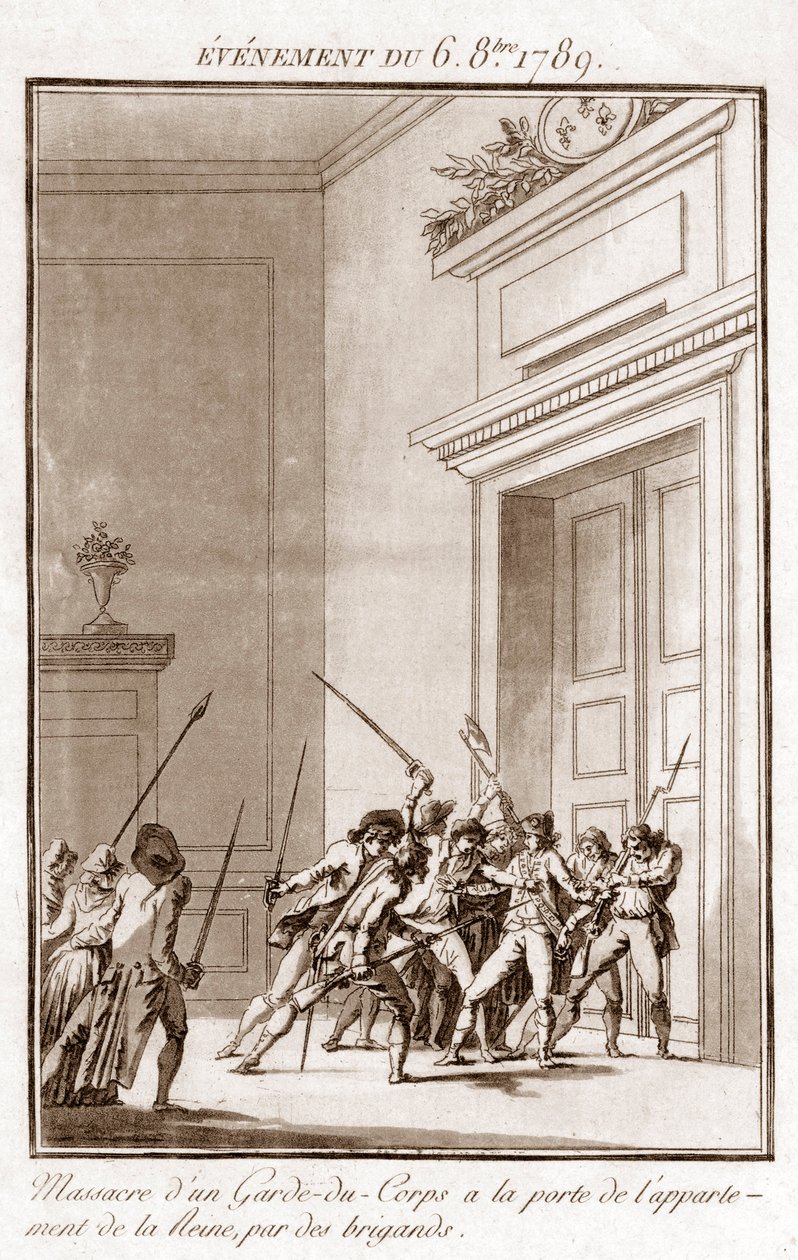 Revolução Francesa - Evento de 6 de Outubro de Jean Francois Janinet