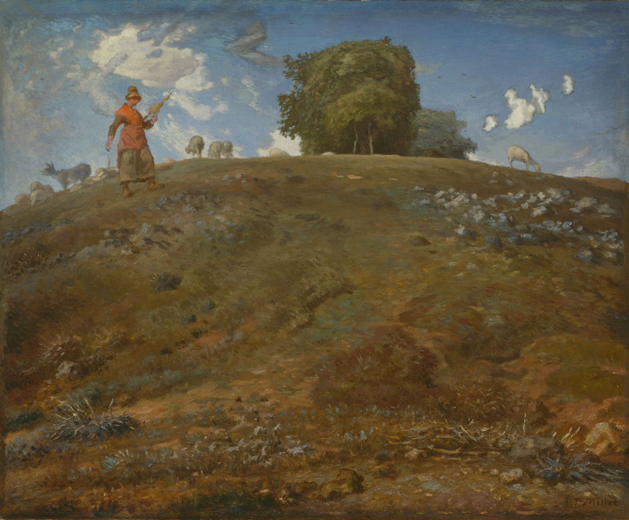 Na Auvergne de Jean-Francois Millet