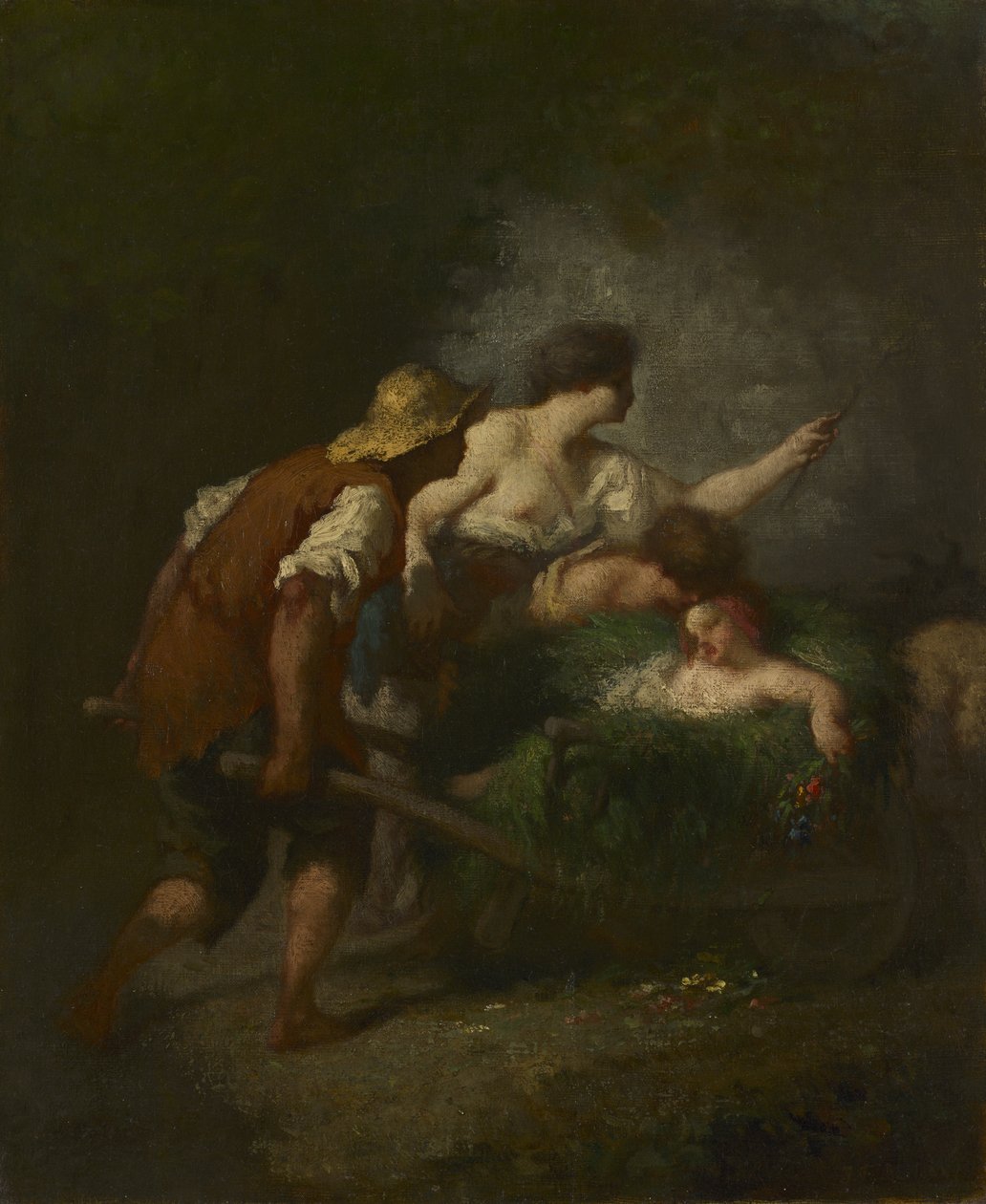 Retorno dos Campos de Jean-Francois Millet