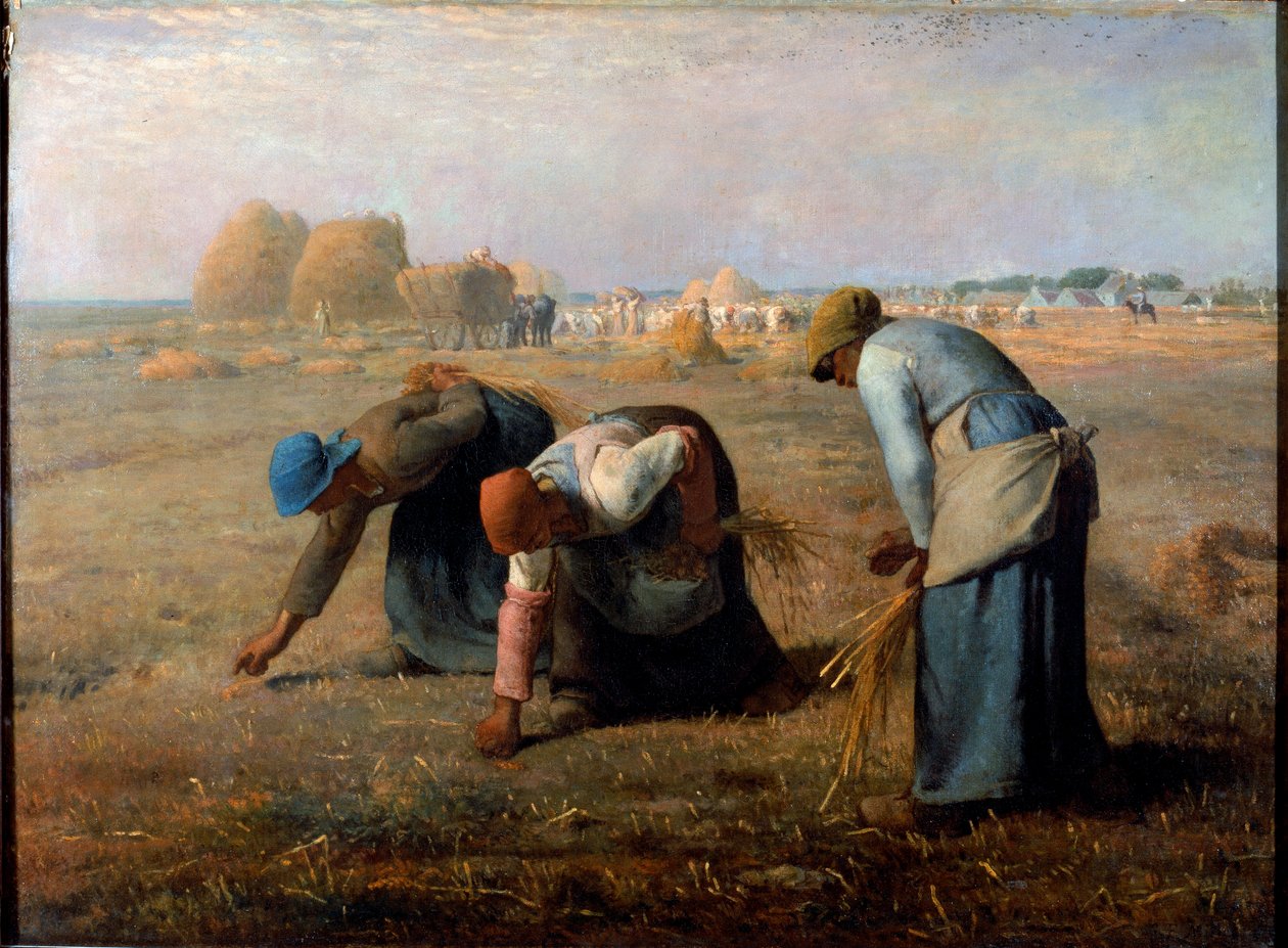 Os respigadores de Jean Francois Millet