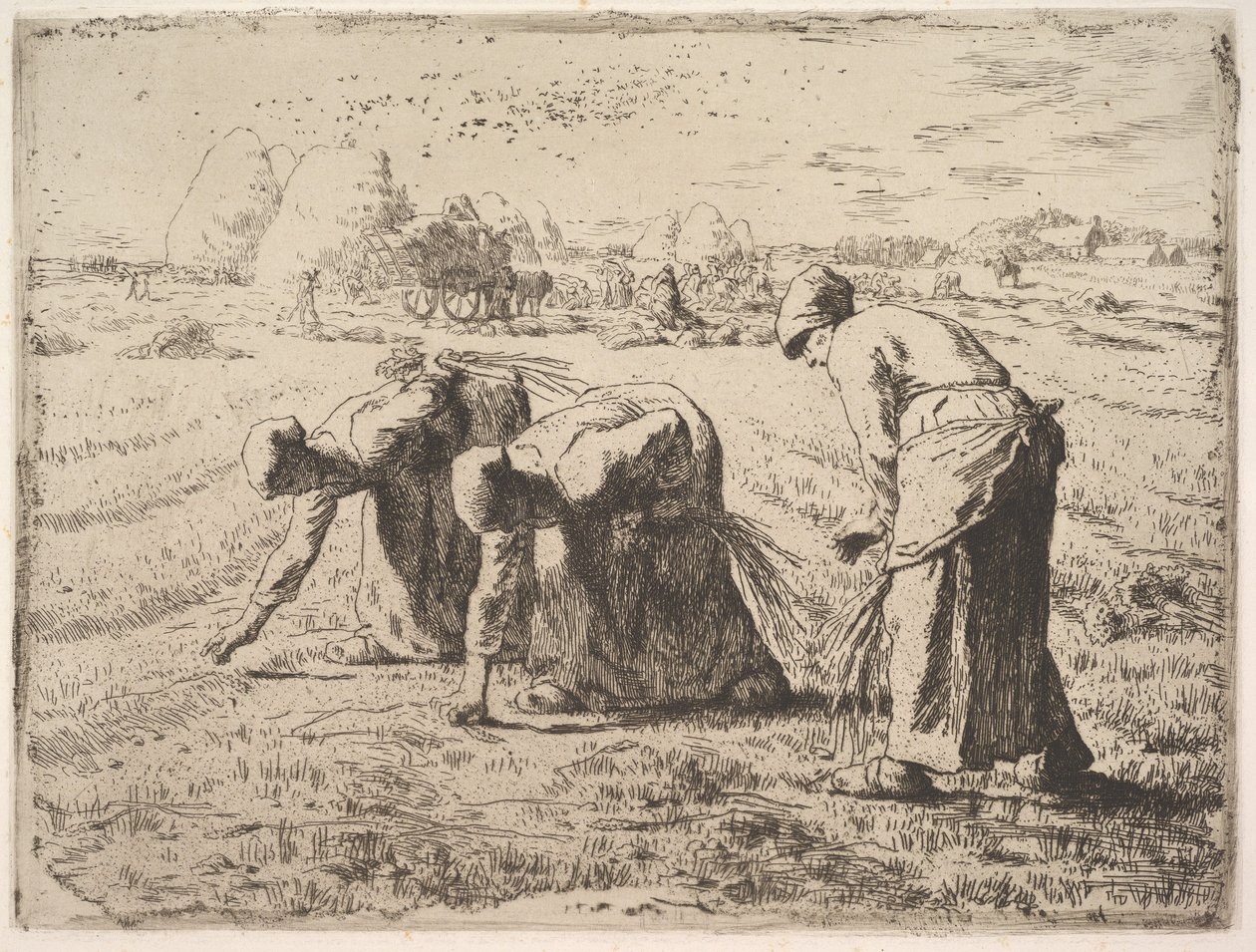 Os Catadores de Jean-Francois Millet