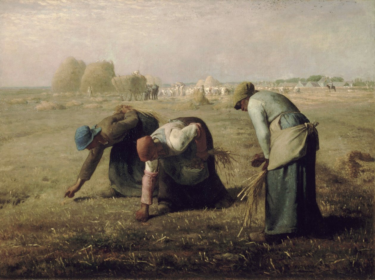 As respigadoras de Jean-Francois Millet