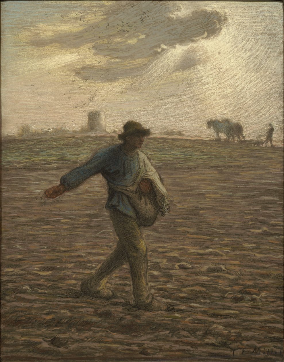 O semeador de Jean-Francois Millet