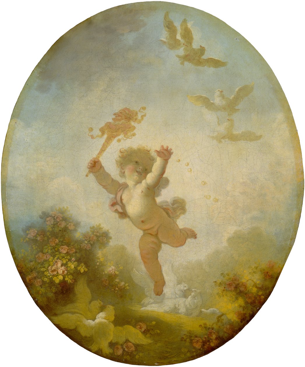 Amor como loucura, c.1773-76 de Jean Honore Fragonard