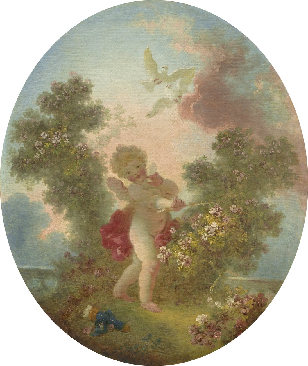 Ame a sentinela, c.1773-76 de Jean Honore Fragonard