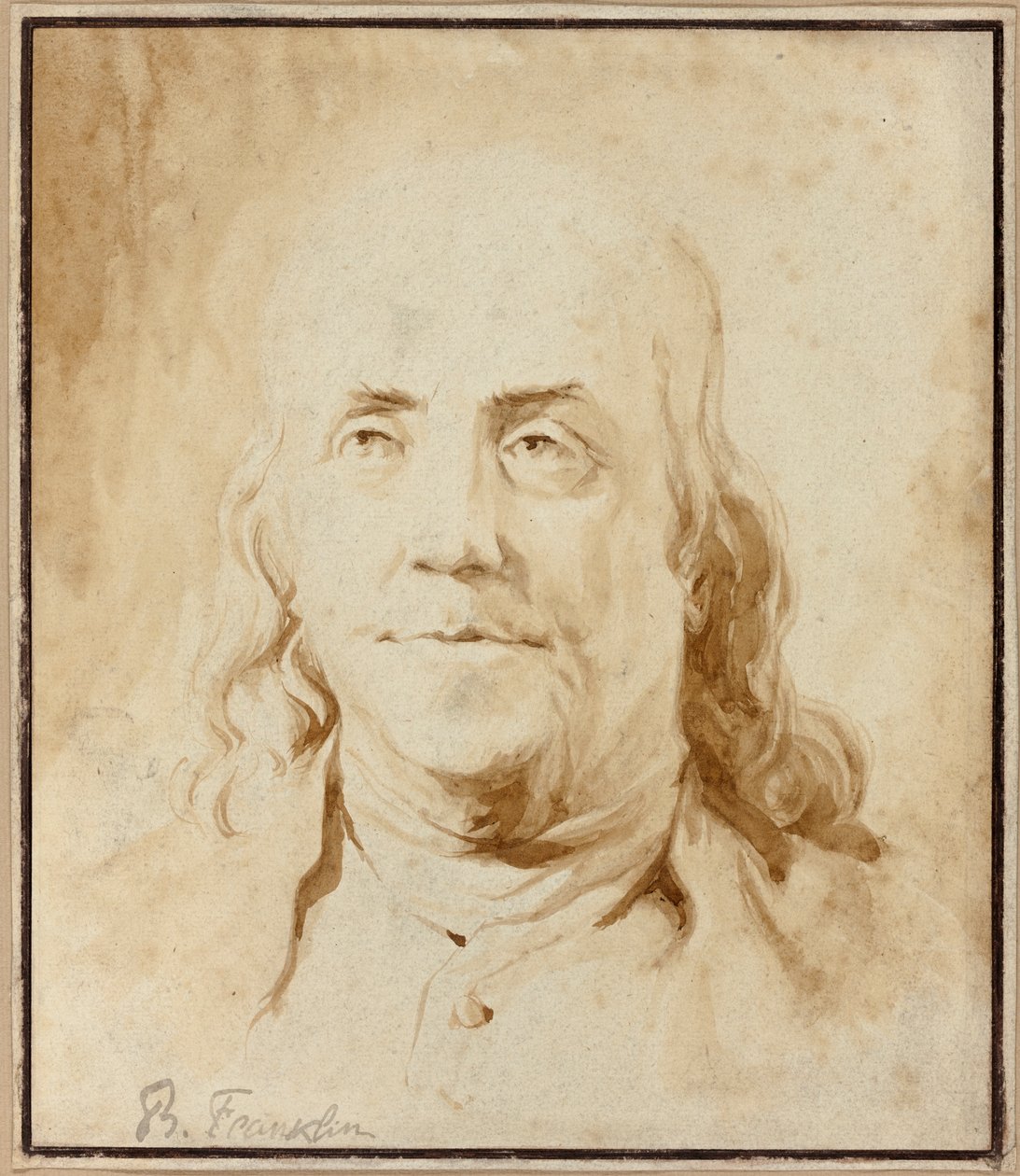 Benjamin Franklin de Jean-Honore Fragonard