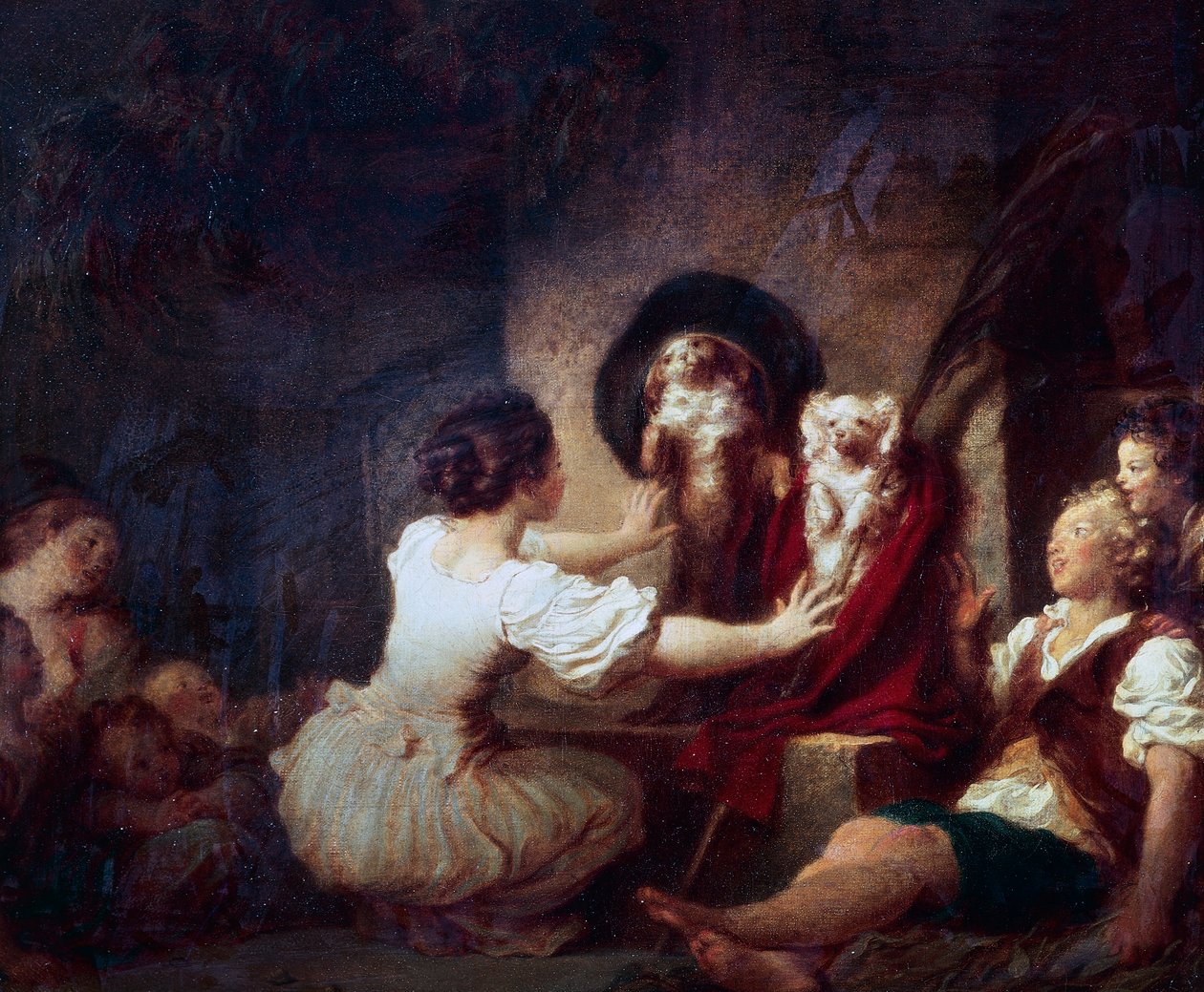 A educação é tudo de Jean Honore Fragonard