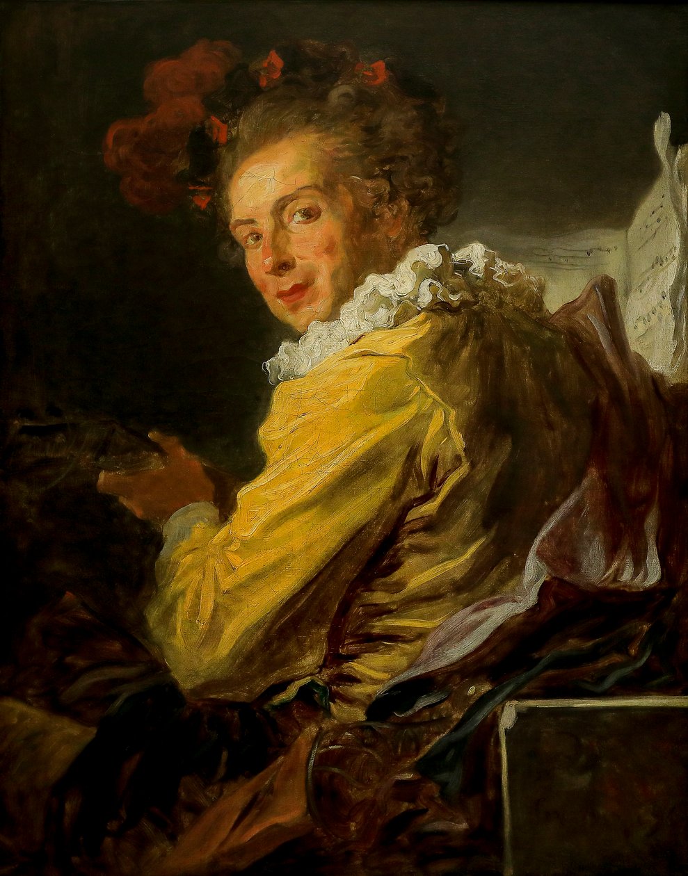 Figura de fantasia. Retrato de Monsieyr de La Bretèche de Jean Honore Fragonard
