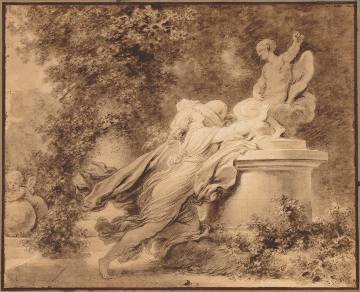Invocação ao amor de Jean-Honore Fragonard