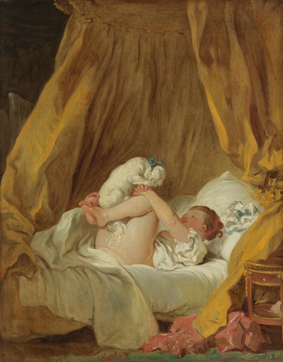 La Gimblette de Jean-Honore Fragonard