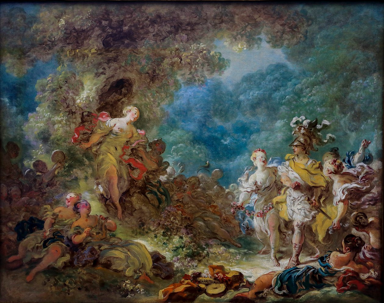 Rinaldo nos jardins de Armida de Jean Honore Fragonard