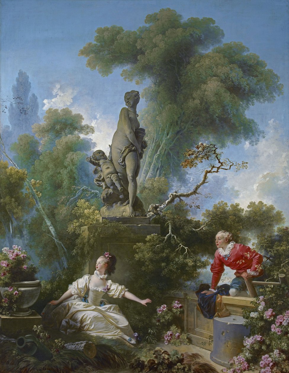 O progresso do amor: O encontro de Jean-Honore Fragonard