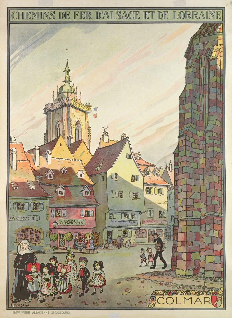 Cartaz Colmar de Jean Jacques Waltz