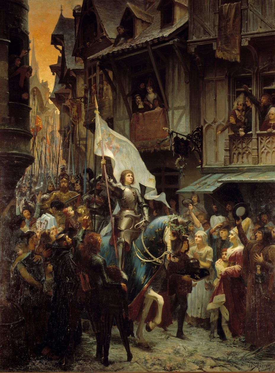 A entrada de Joana d'Arc em Orleães a 8 de maio