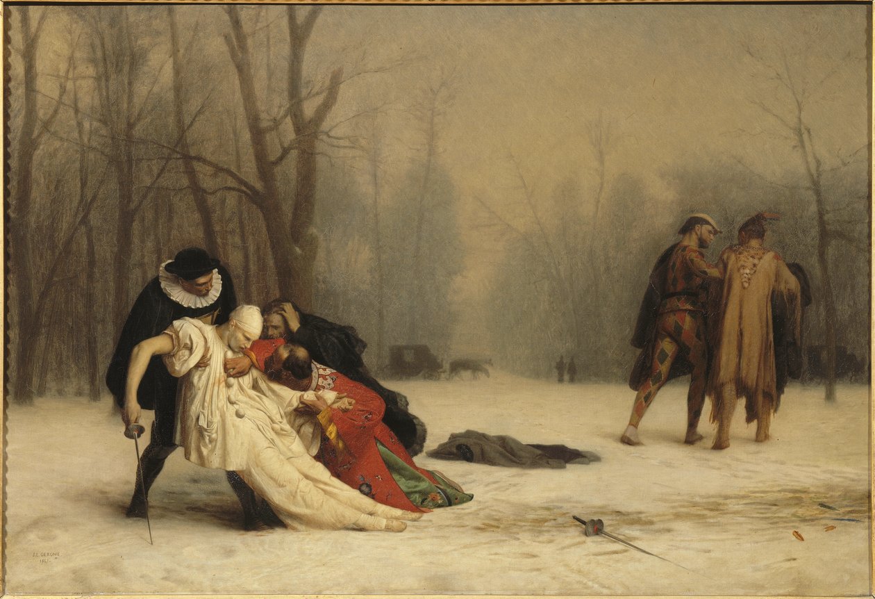 Depois de uma bola mascarada de Jean Leon Gerome