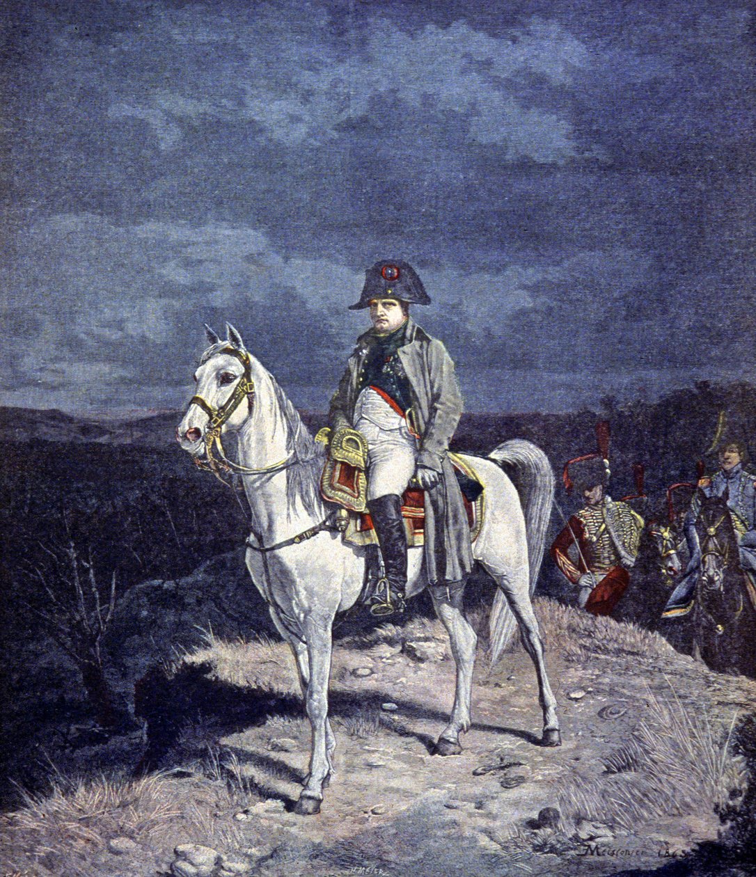 Napoleão de Jean Louis Ernest (after) Meissonier