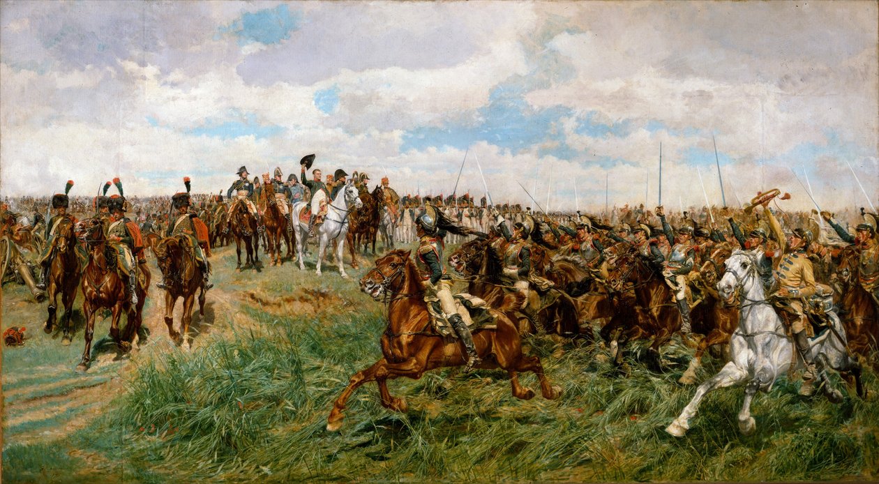 1807, Friedland (óleo sobre tela) de Jean Louis Ernest Meissonier