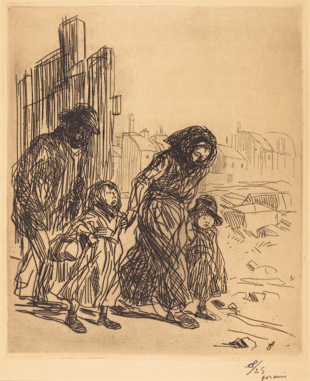 Após a convulsão (After the Seizure) de Jean-Louis Forain