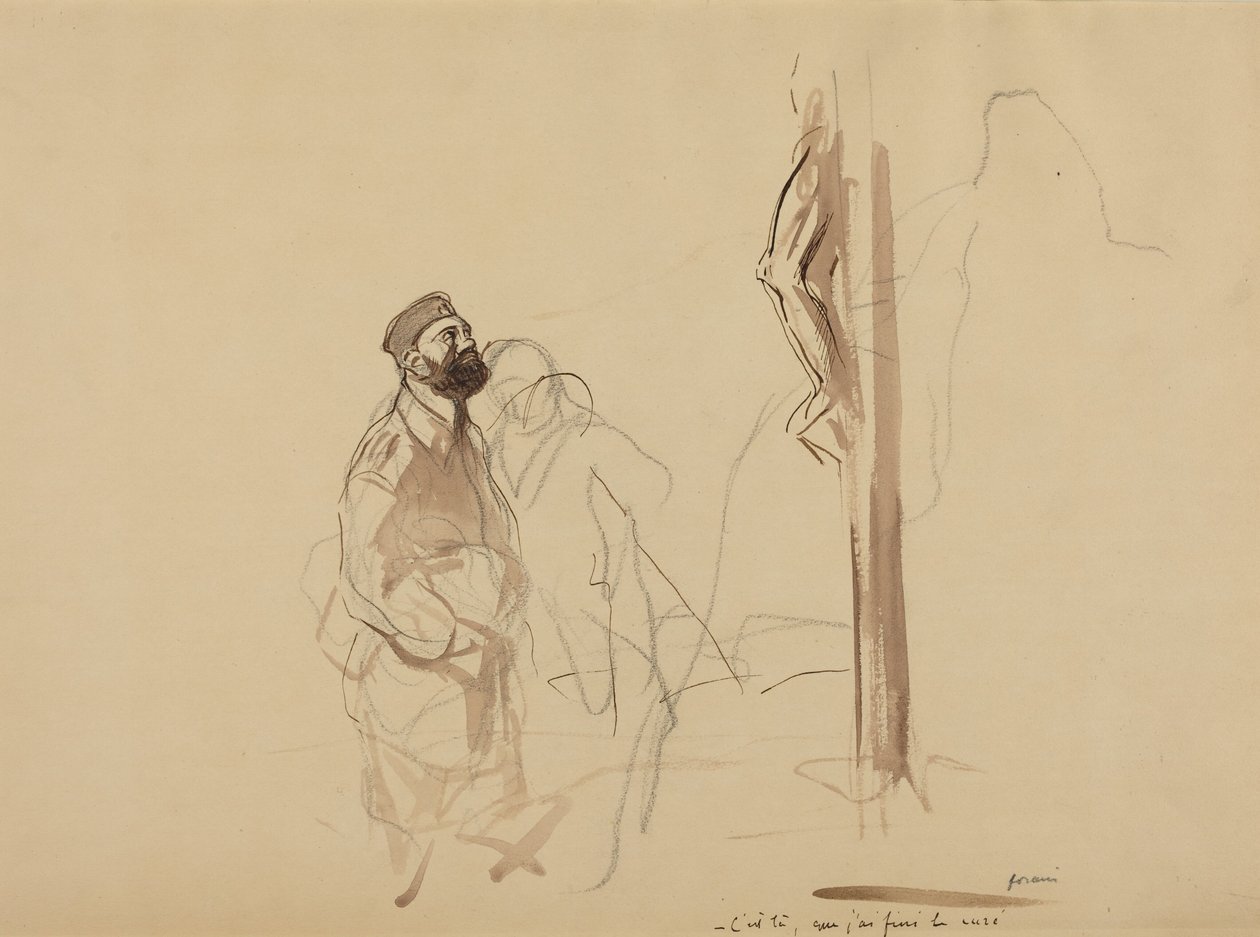Foi aí que terminei o tratamento de Jean-Louis Forain