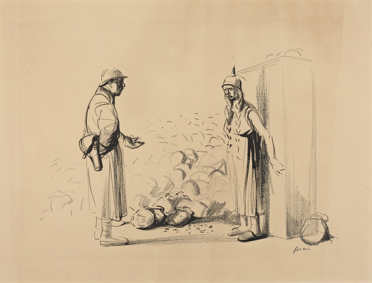 Esconder o «louis» de Jean-Louis Forain