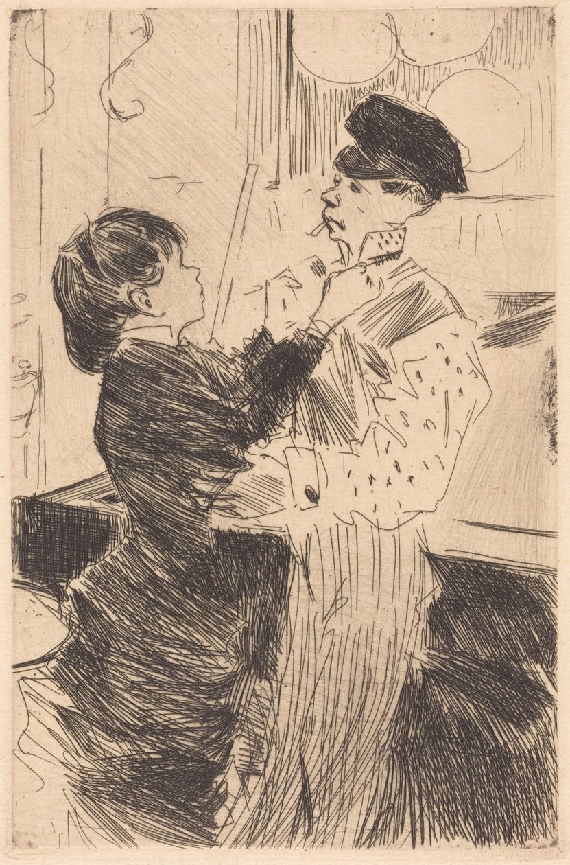O nó da gravata de Jean-Louis Forain