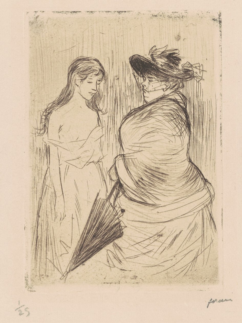 O Tráfico de Mulheres Brancas (The White Slave Trade) de Jean-Louis Forain