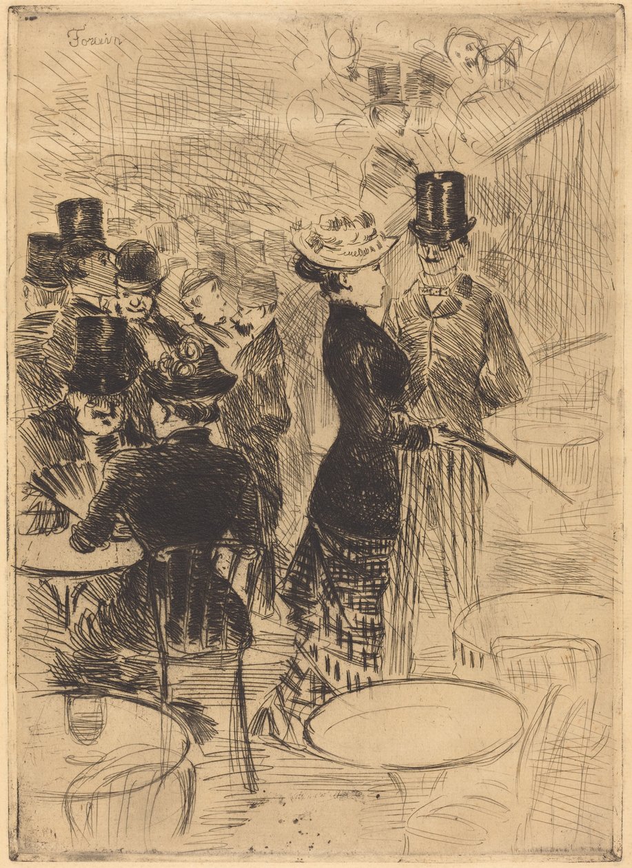 O bar das Folies-Bergère de Jean-Louis Forain