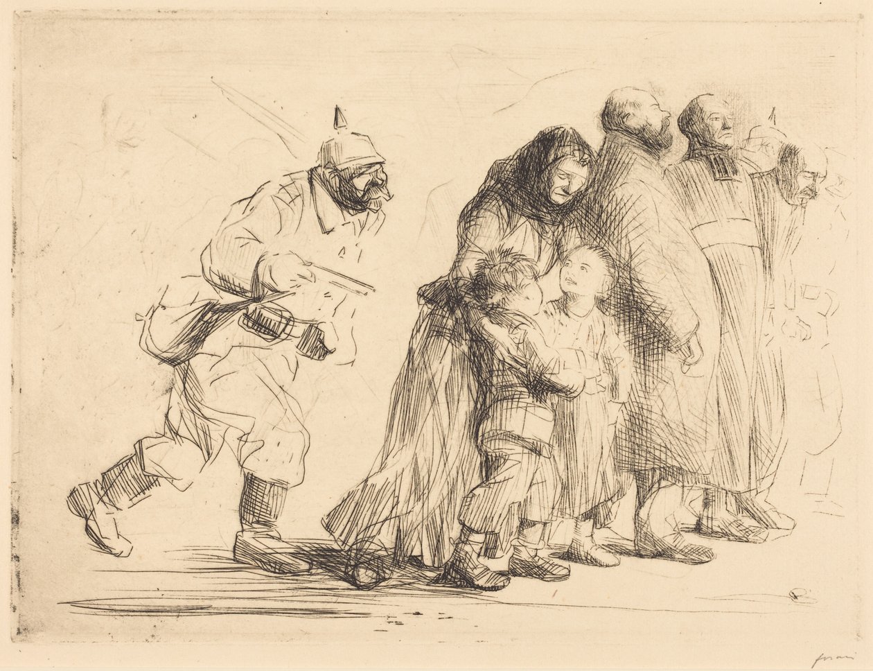 Os notáveis - prancha grande de Jean-Louis Forain