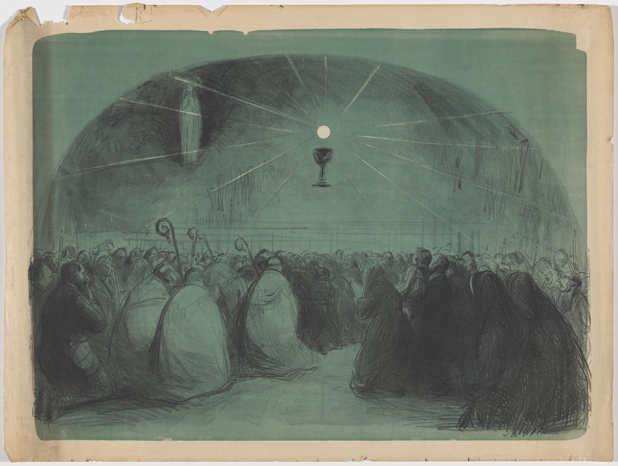 Lourdes, 1914, 25.º Congresso Eucarístico Internacional de Jean-Louis Forain
