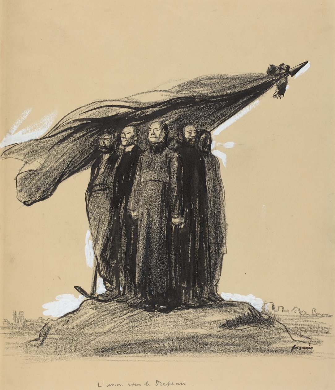 A união sob a bandeira de Jean-Louis Forain