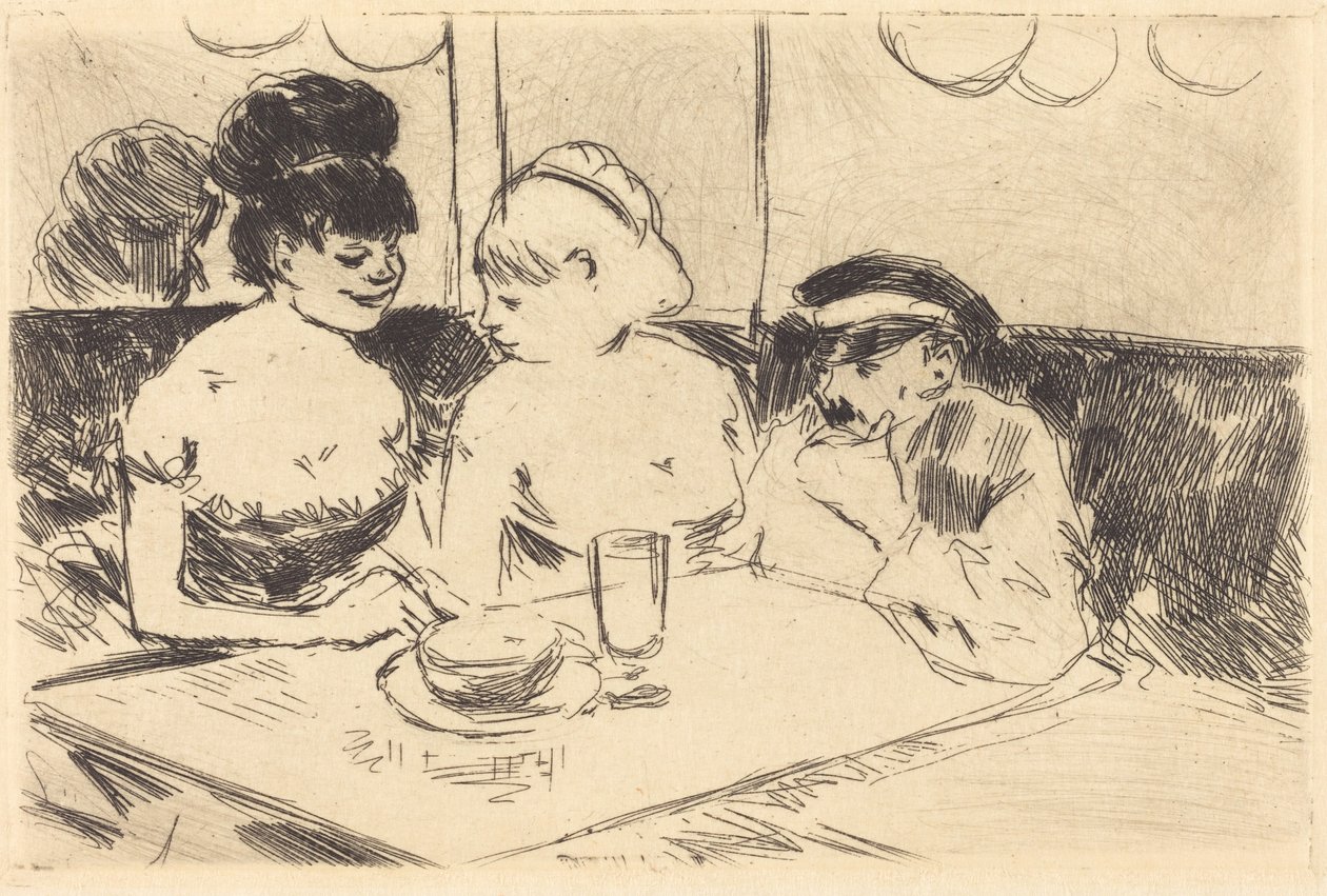 Bordel (chapa recusada) de Jean-Louis Forain
