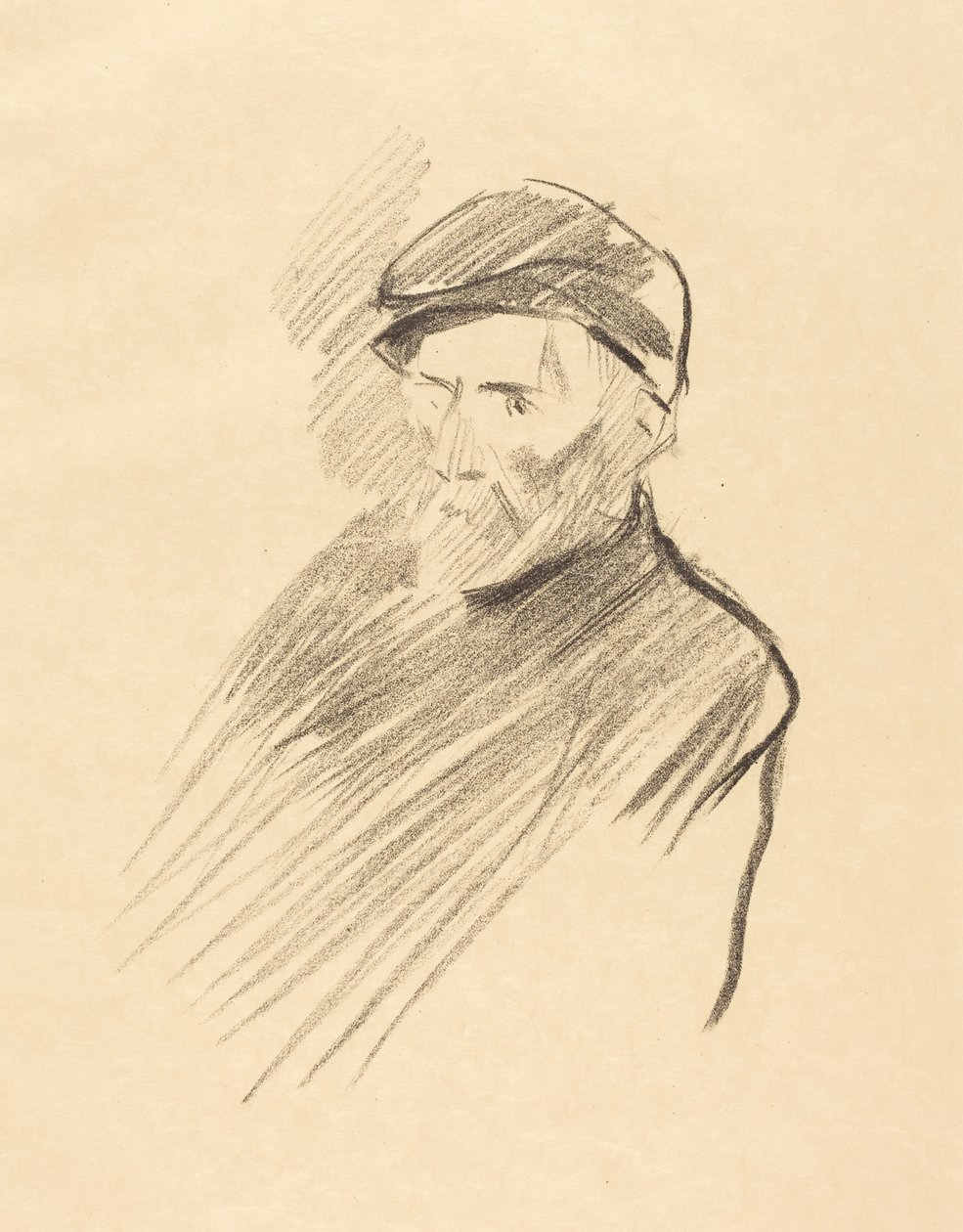 Retrato de Renoir (primeira prancha) de Jean-Louis Forain