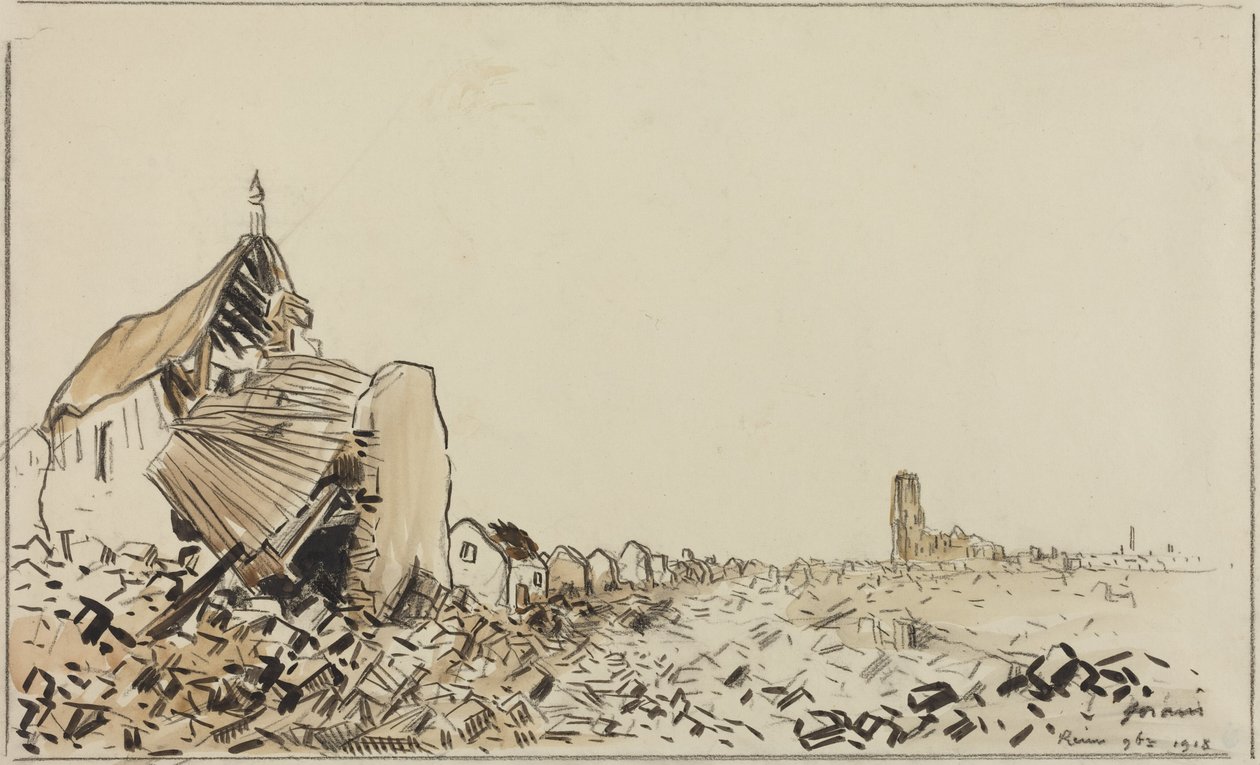 Reims, novembro de 1918 de Jean-Louis Forain