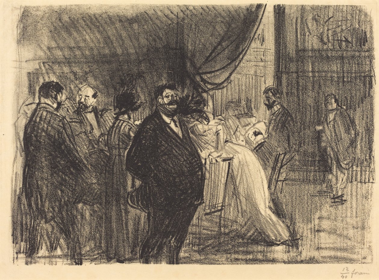 Sala de jogos (Gambling Room) de Jean-Louis Forain