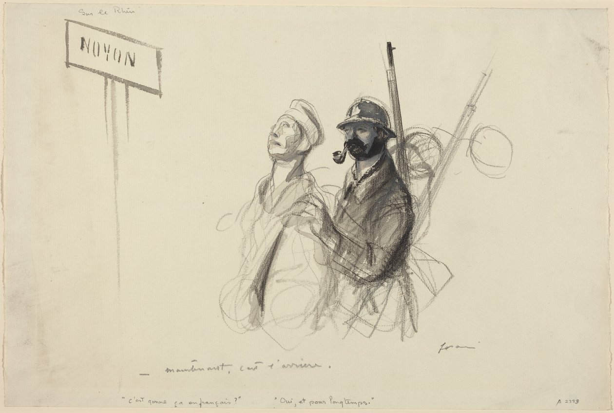 No Reno.  — agora é a retaguarda. de Jean-Louis Forain