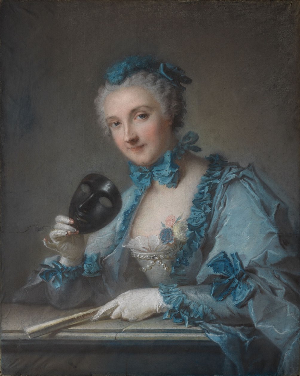 Retrato de Louise-Geneviève Royer de Jean-Marc Nattier
